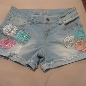 Sky blue shorts